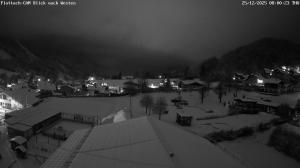 Flattach Blick nach Osten 2025-12-25 08:00