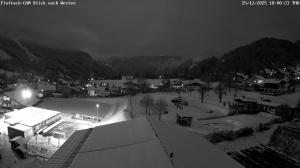 Flattach Blick nach Osten 2025-12-25 18:00
