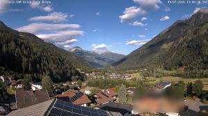 Flattach Blick nach Osten 2026-07-04 19:00